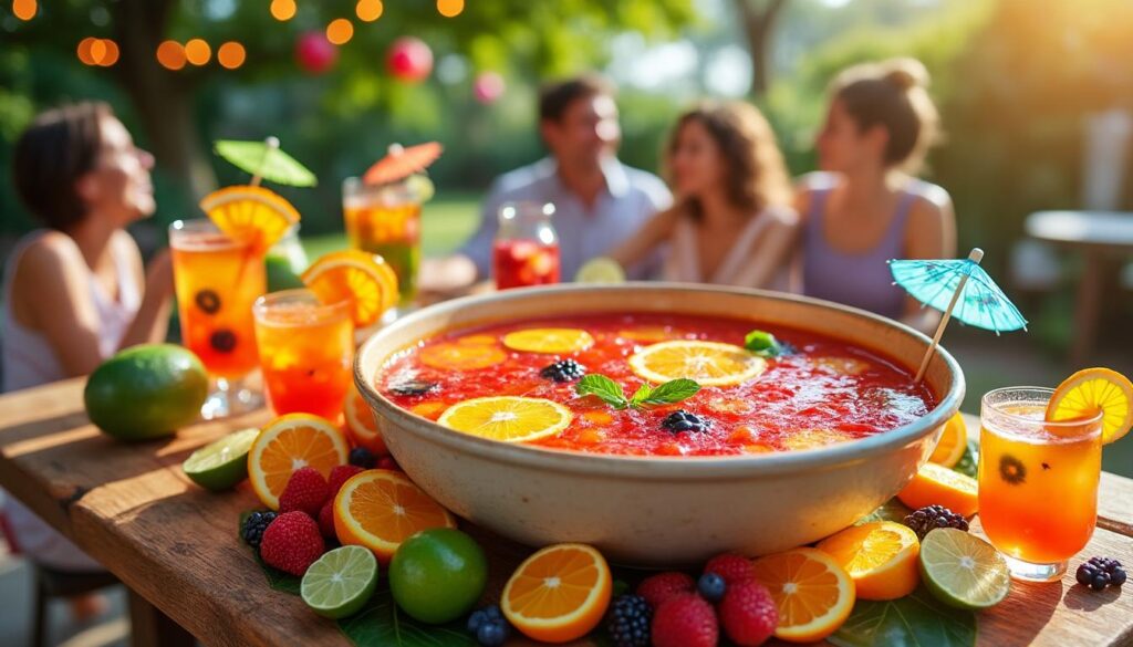 découvrez notre recette facile de punch pour 20 personnes avec des astuces infaillibles pour réussir votre cocktail festif à coup sûr.