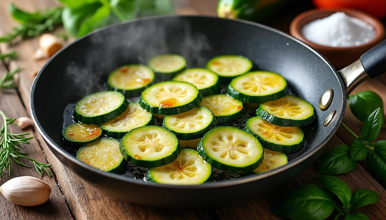 découvrez 5 astuces incontournables pour réussir la cuisson des courgettes à la poêle et obtenir des légumes fondants, savoureux et parfaitement dorés.