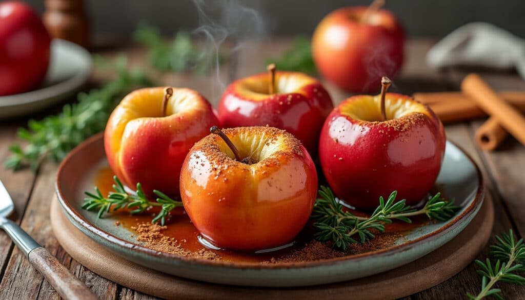 découvrez notre recette simple de pommes au four, un dessert fondant et parfumé qui ravira vos papilles en toute simplicité.