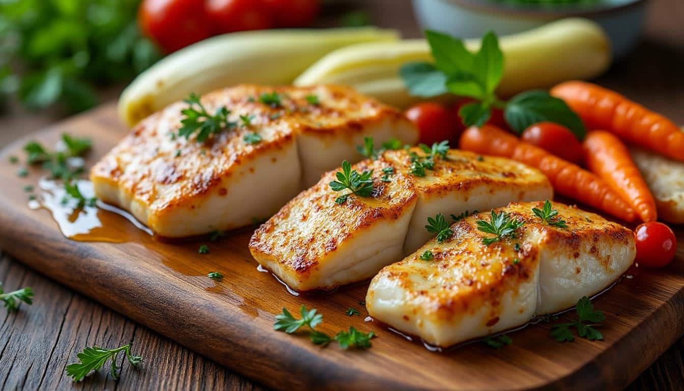 découvrez notre recette de lotte au four, idéale pour obtenir une chair fondante et savoureuse. suivez nos conseils de cuisson pour un plat gourmand et facile à réaliser.