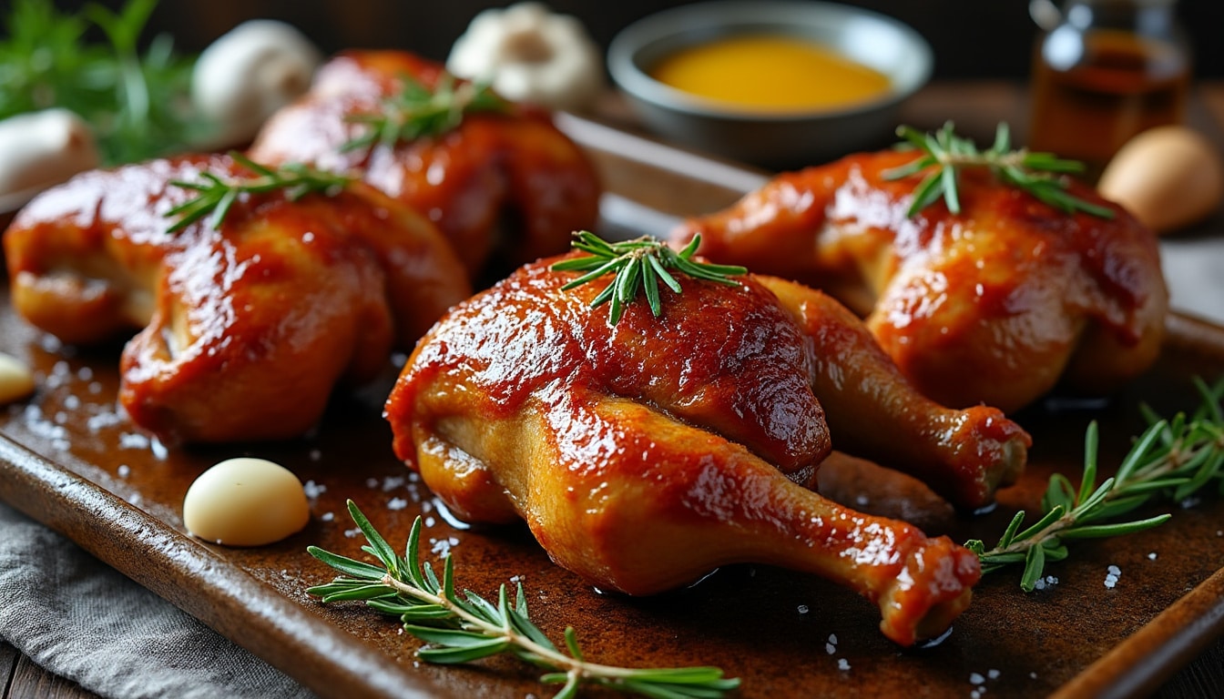découvrez nos astuces incontournables pour réussir un confit de canard au four avec une peau parfaitement croustillante à chaque fois.