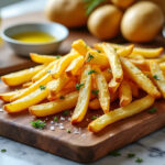 découvrez nos astuces simples pour préparer des frites au four maison parfaitement croustillantes, savoureuses et sans friture, pour un plaisir gourmand et léger.