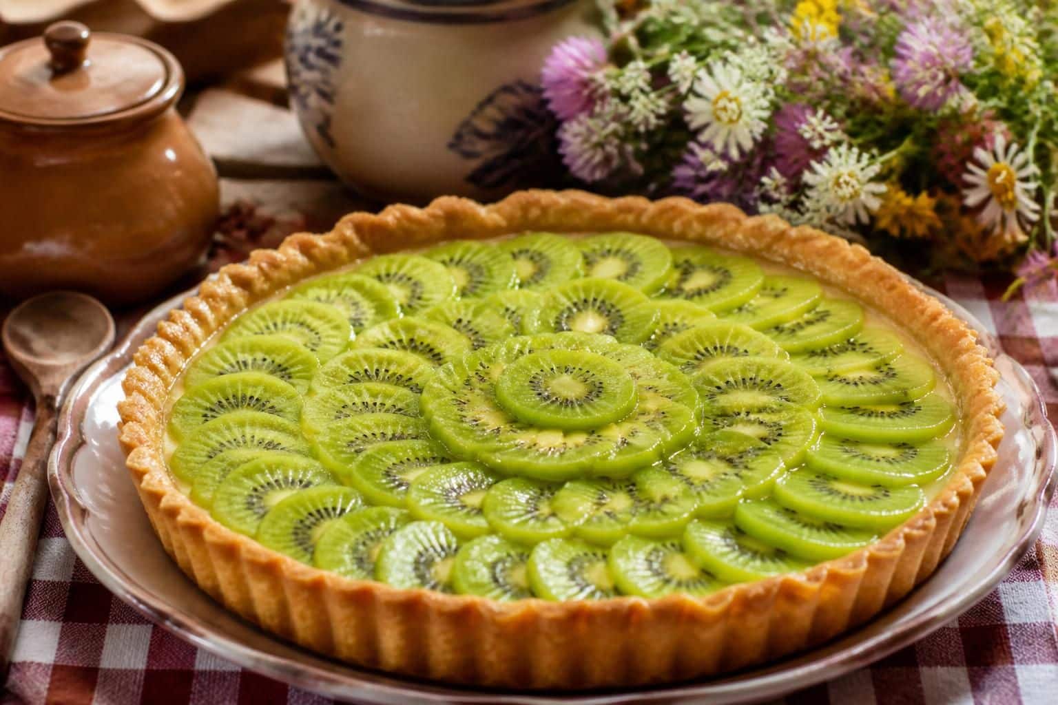 découvrez la tarte au kiwi grand-mère, une douceur fruitée à l’ancienne alliant fraîcheur et tradition pour un dessert savoureux et authentique.
