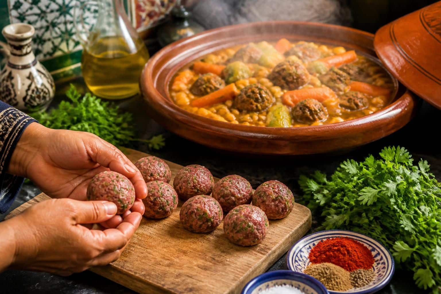 découvrez comment préparer des boulettes savoureuses pour couscous avec notre recette facile et nos conseils de cuisson pour un plat réussi à chaque fois.