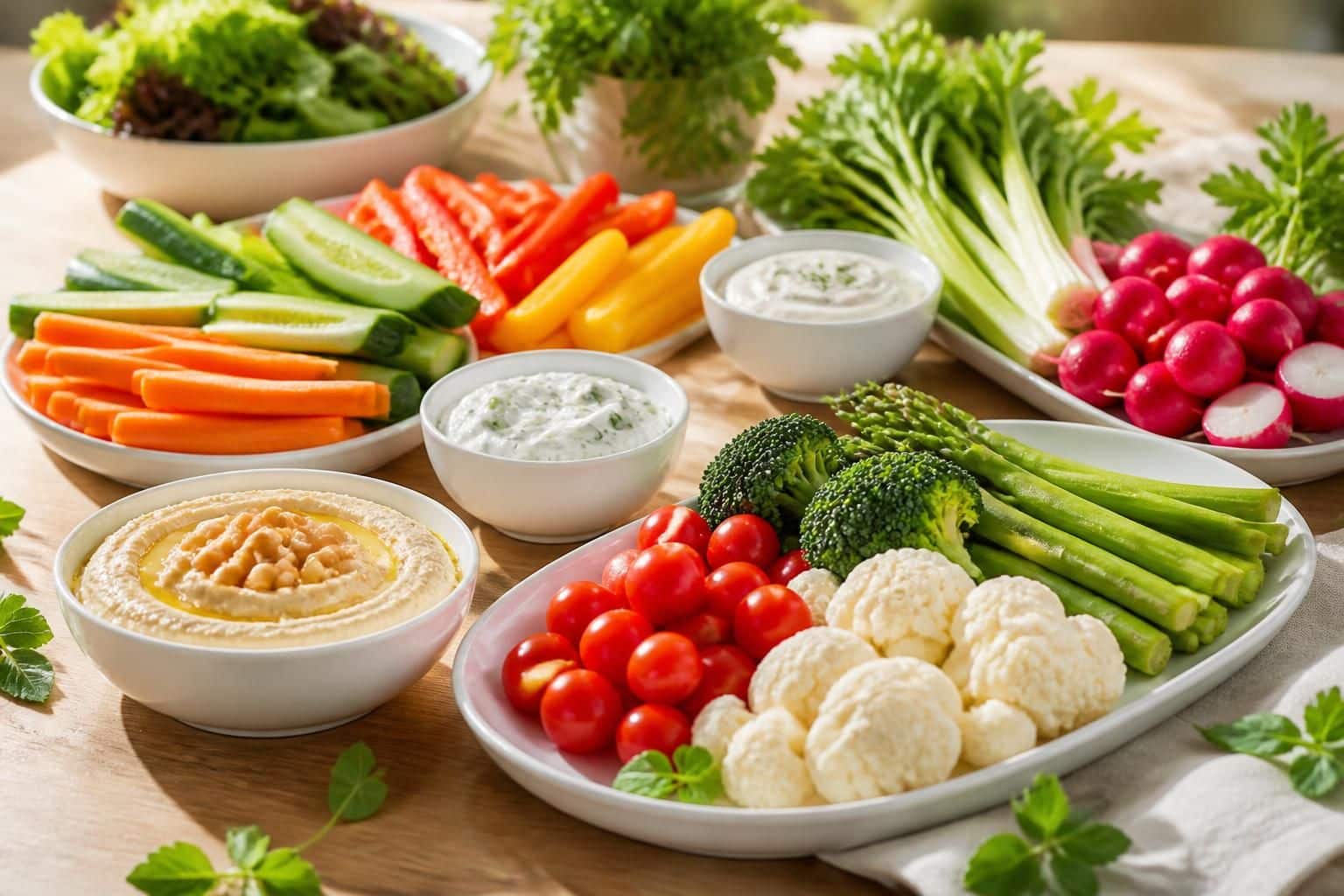 découvrez nos idées d'apéro et astuces pour préparer des crudités fraîches et légères, parfaites pour des entrées saines et gourmandes.