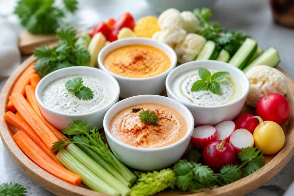 découvrez nos recettes faciles de sauces onctueuses au yaourt et épices, parfaites pour accompagner vos crudités et apéritifs.