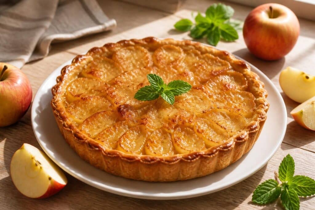 découvrez notre recette simple et gourmande de tarte à la compote de pomme maison, idéale pour un dessert savoureux et facile à réaliser.