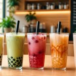 explorez le monde du bubble tea en découvrant les saveurs classiques incontournables et les combinaisons originales qui éveilleront vos papilles.